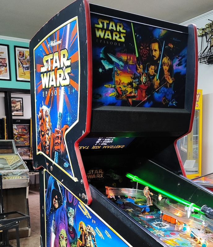 The Simpsons Pinball Party - Backglass